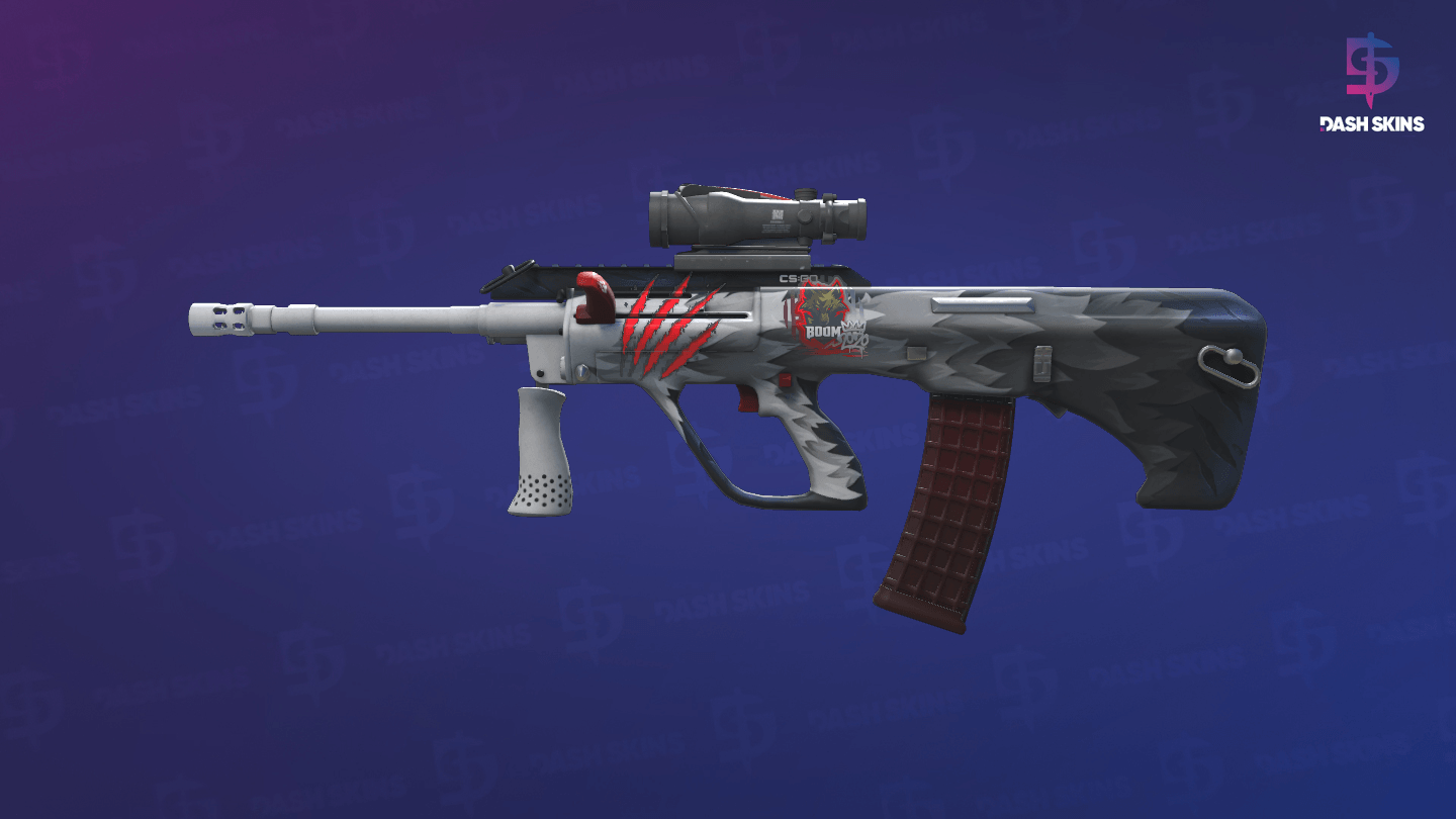 AUG | Arctic Wolf (Field-Tested) Screenshot Playside