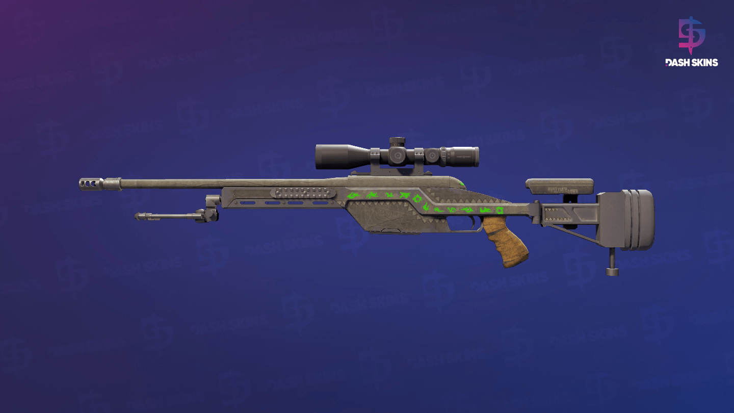 SSG 08 | Necropos (Well-Worn) Screenshot Playside
