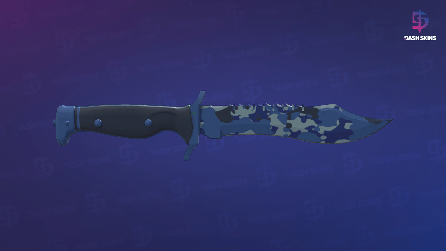 ★ Bowie Knife | Bright Water (Minimal Wear) Screenshot Playside