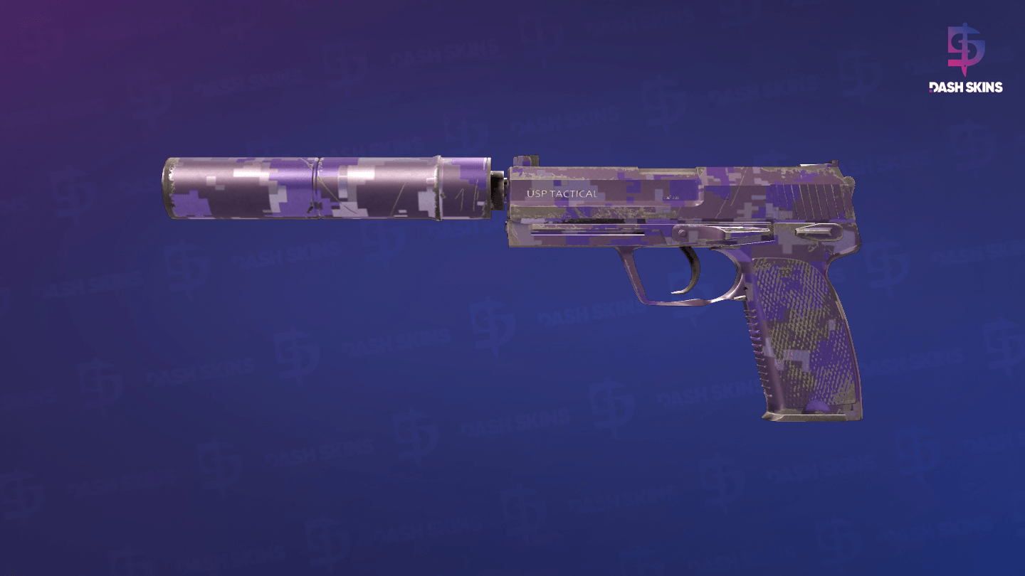 USP-S | Purple DDPAT (Field-Tested) Screenshot Playside