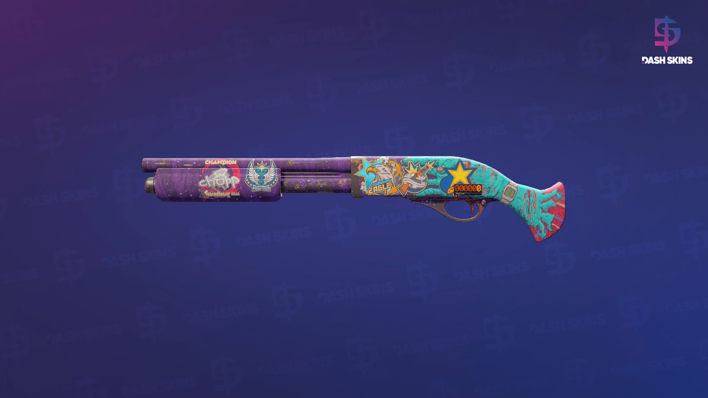 StatTrak™ Sawed-Off | Apocalypto (Well-Worn) Screenshot Playside