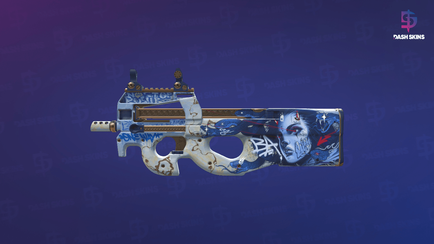 P90 | Deathgaze (Minimal Wear) Screenshot Playside