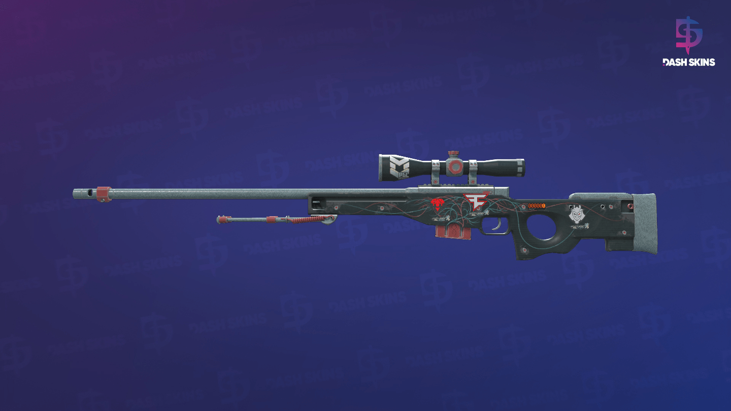 StatTrak™ AWP | Capillary (Field-Tested) Screenshot Playside