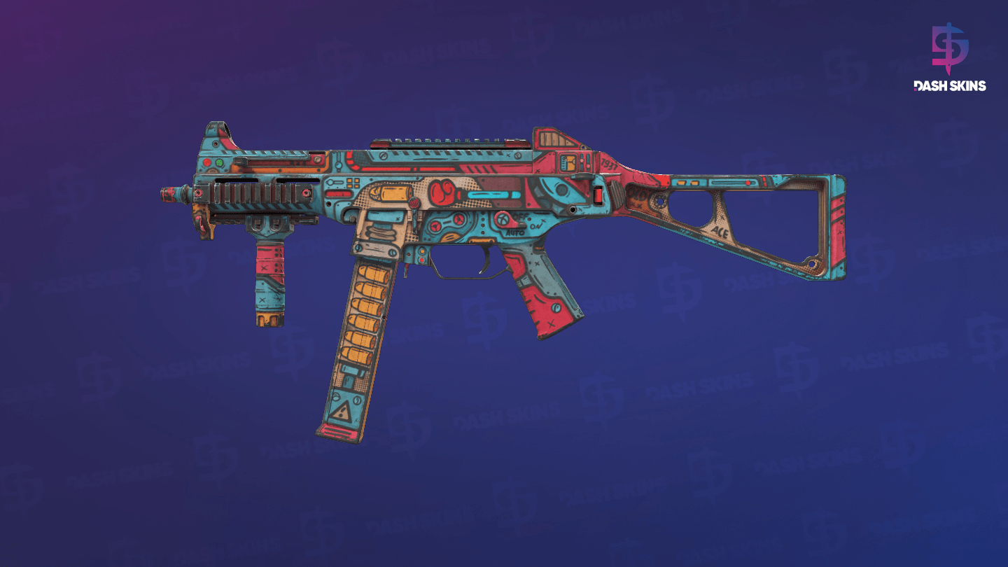 UMP-45 | K.O. Factory (Field-Tested) Screenshot Playside