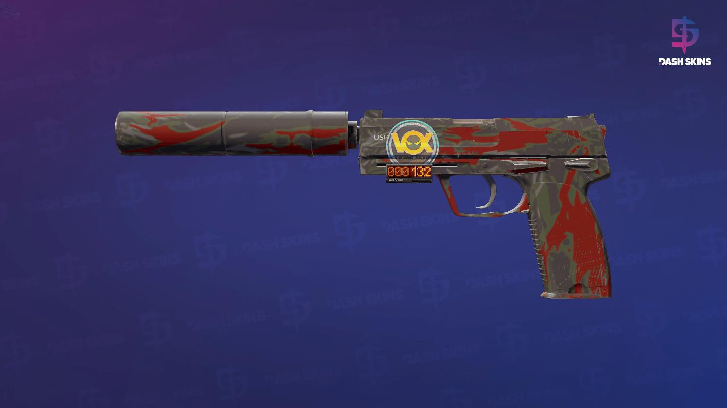 StatTrak™ USP-S | Blood Tiger (Minimal Wear) Screenshot Playside