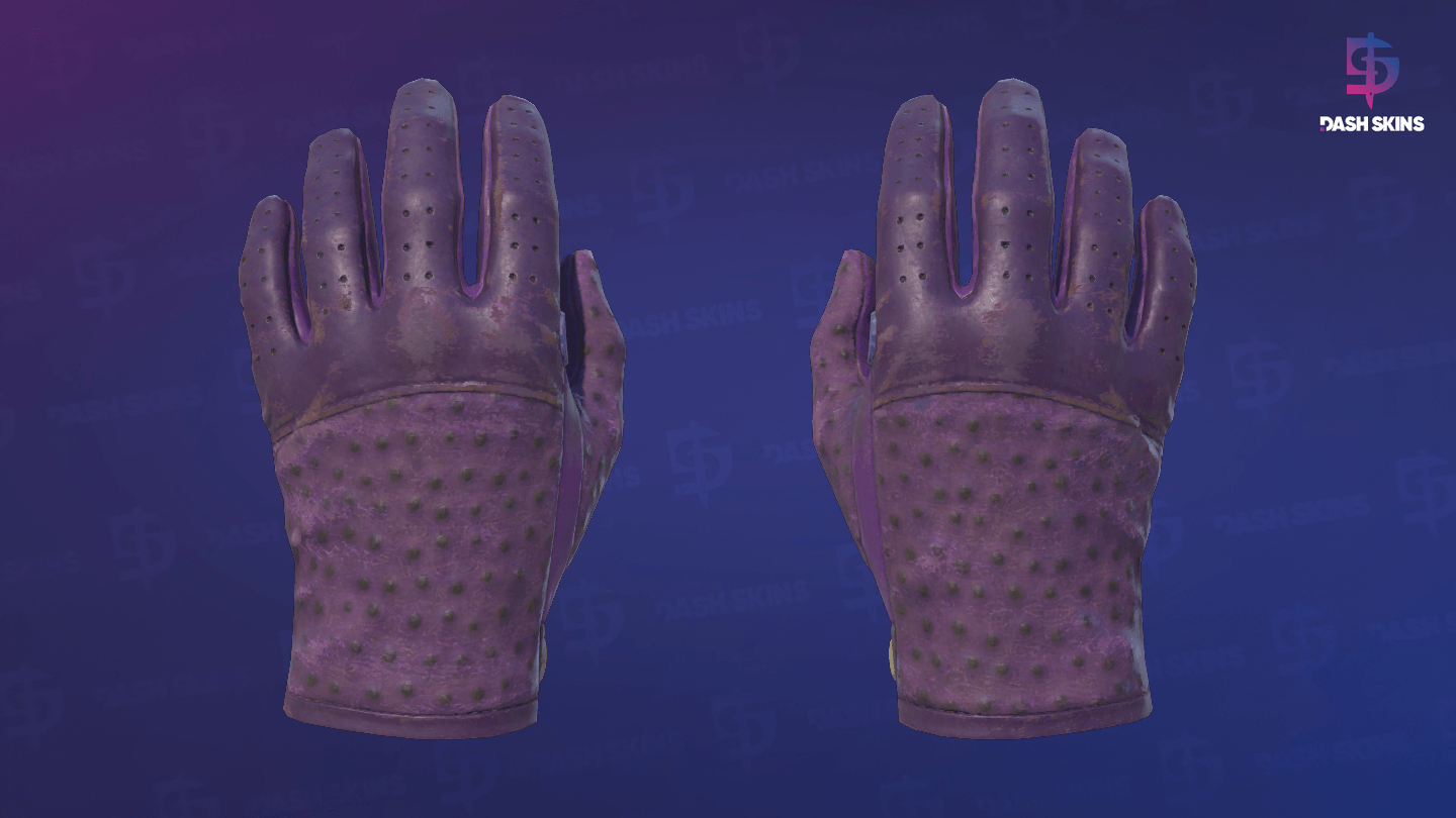 ★ Driver Gloves | Plum Quill (Battle-Scarred) Screenshot Playside