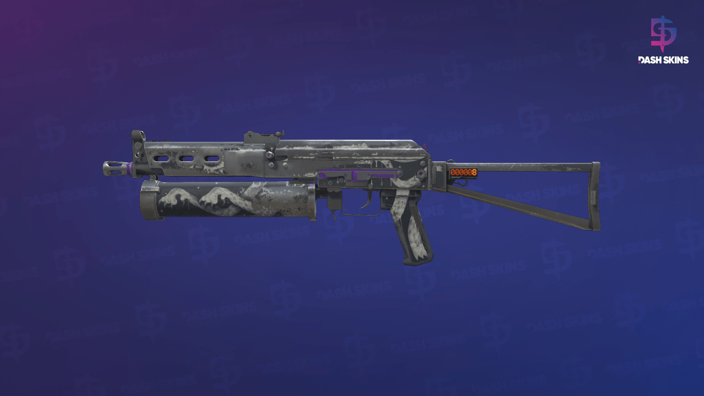 StatTrak™ PP-Bizon | Space Cat (Battle-Scarred) Screenshot Playside