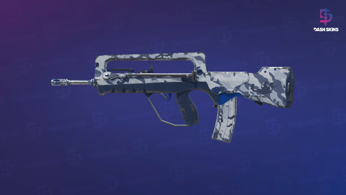 FAMAS | Yeti Camo (Field-Tested) Screenshot Playside