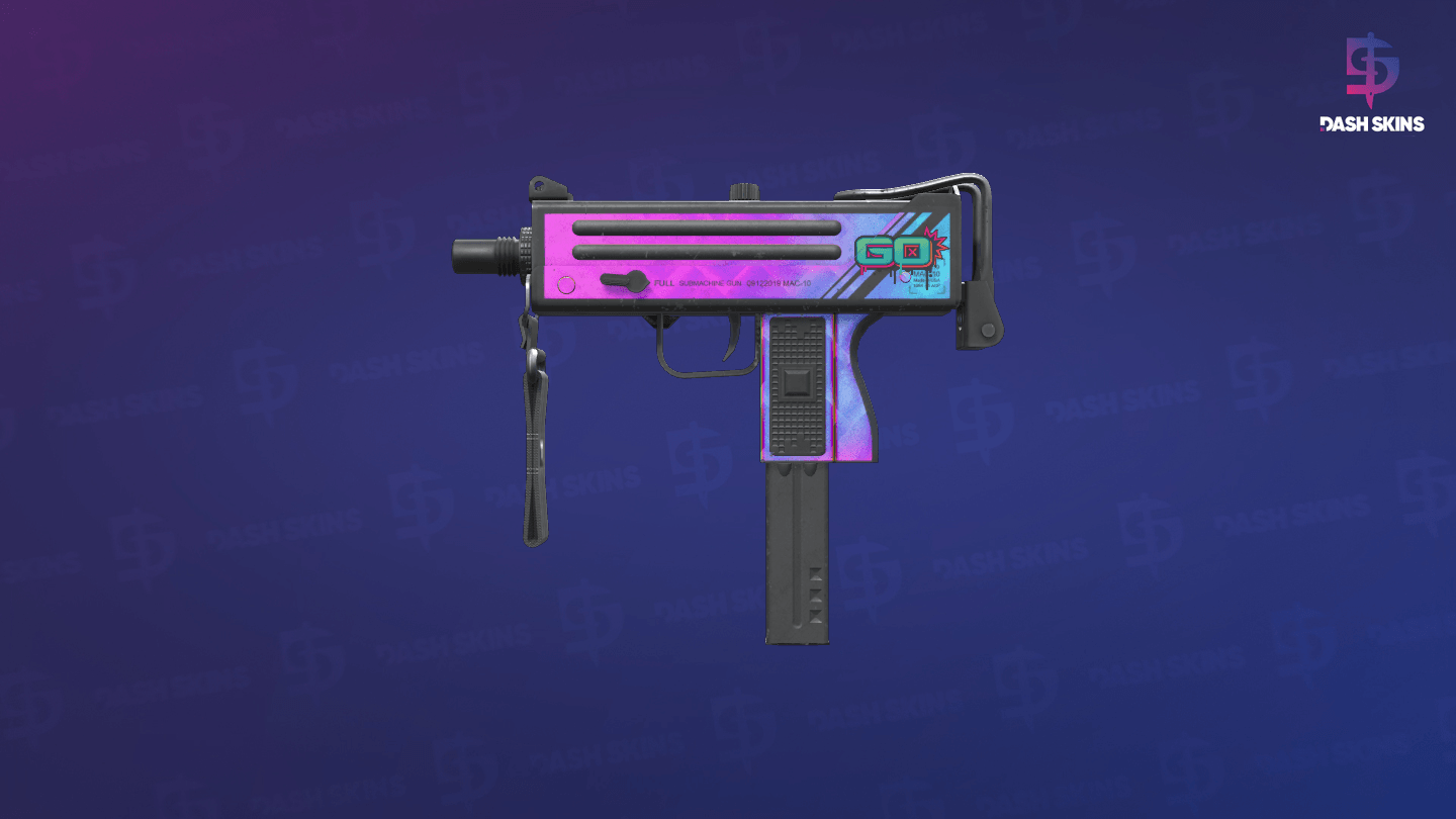 MAC-10 | Disco Tech (Well-Worn) Screenshot Playside
