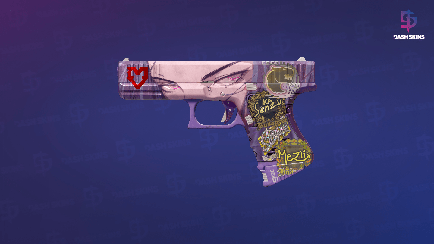 Glock-18 | Shinobu (Well-Worn) Screenshot Playside