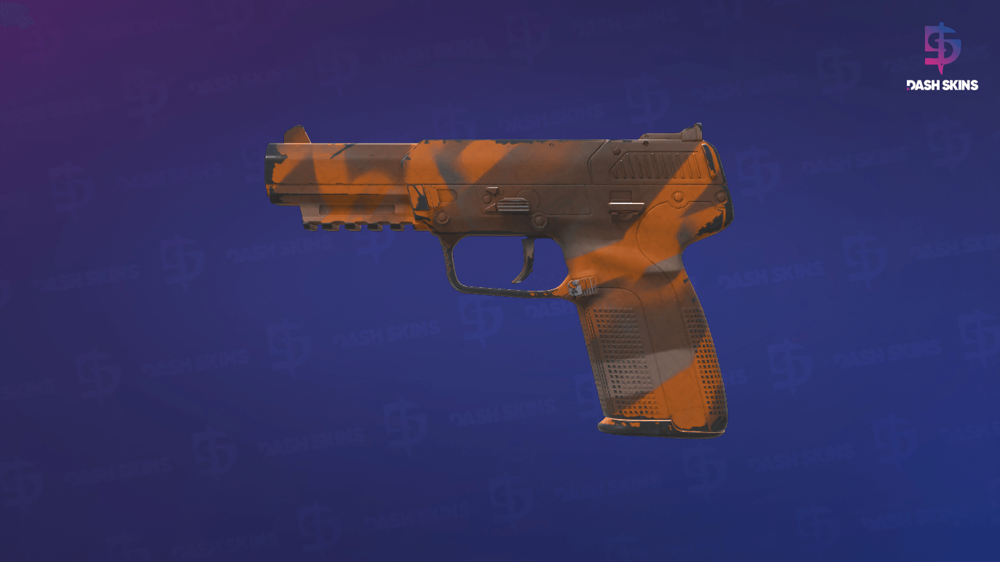 Five-SeveN | Orange Peel (Minimal Wear) Screenshot Playside