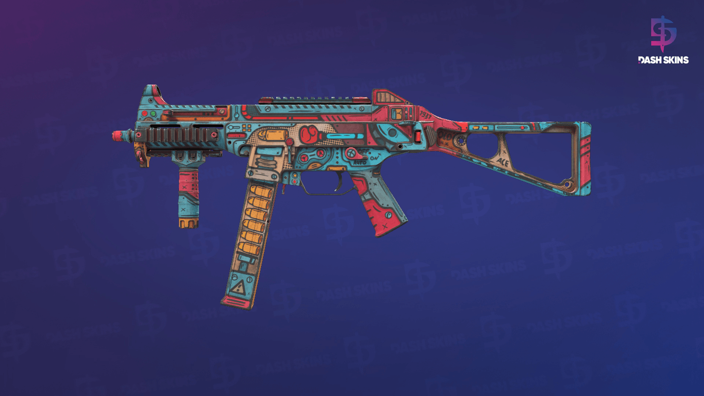 UMP-45 | K.O. Factory (Field-Tested) Screenshot Playside