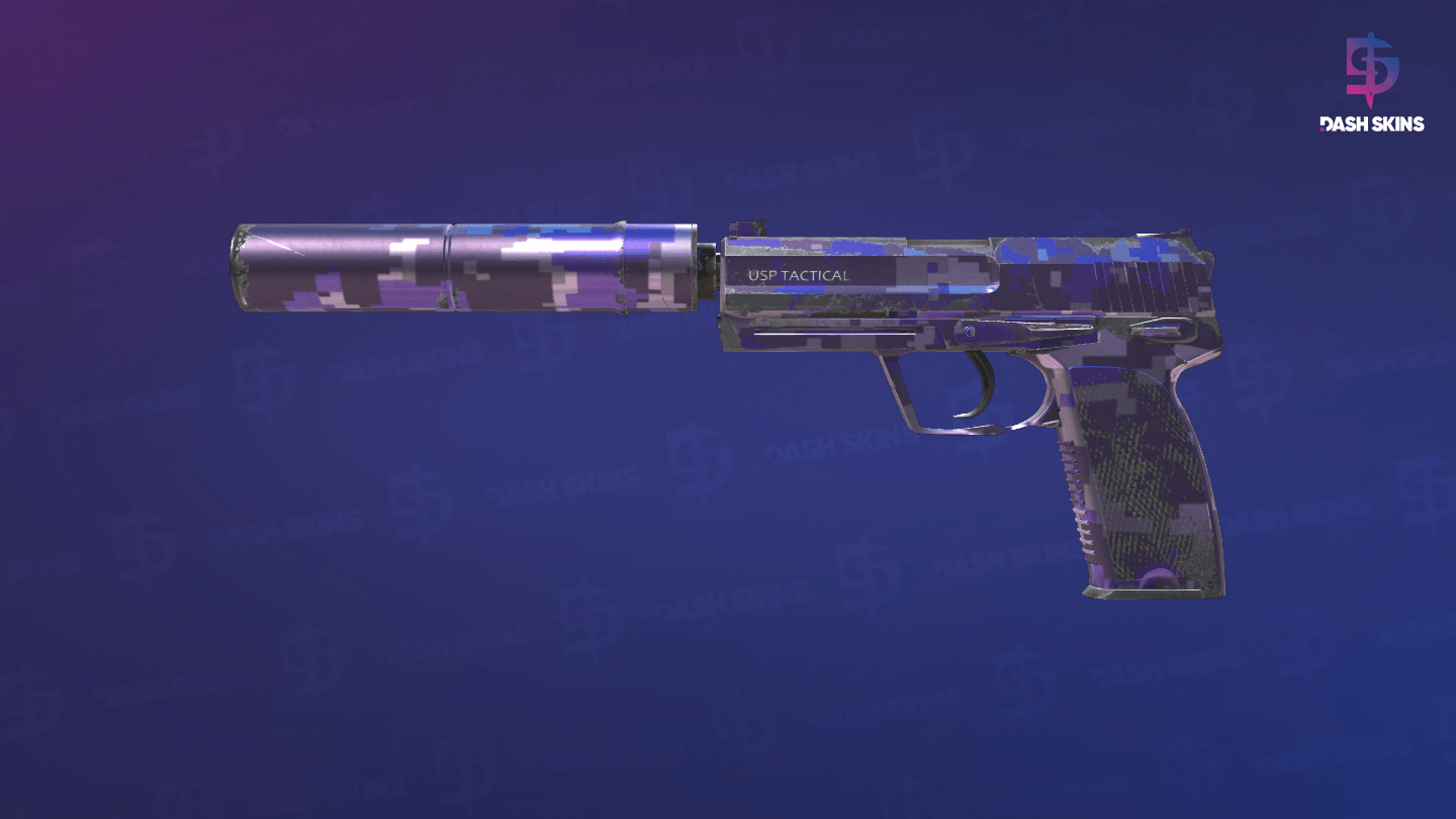 USP-S | Purple DDPAT (Field-Tested) Screenshot Playside