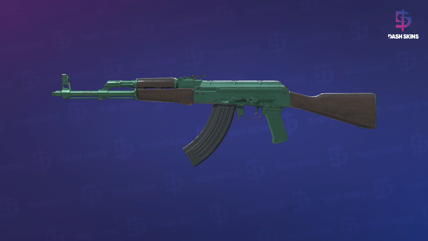 AK-47 | Wintergreen (Field-Tested) Screenshot Playside