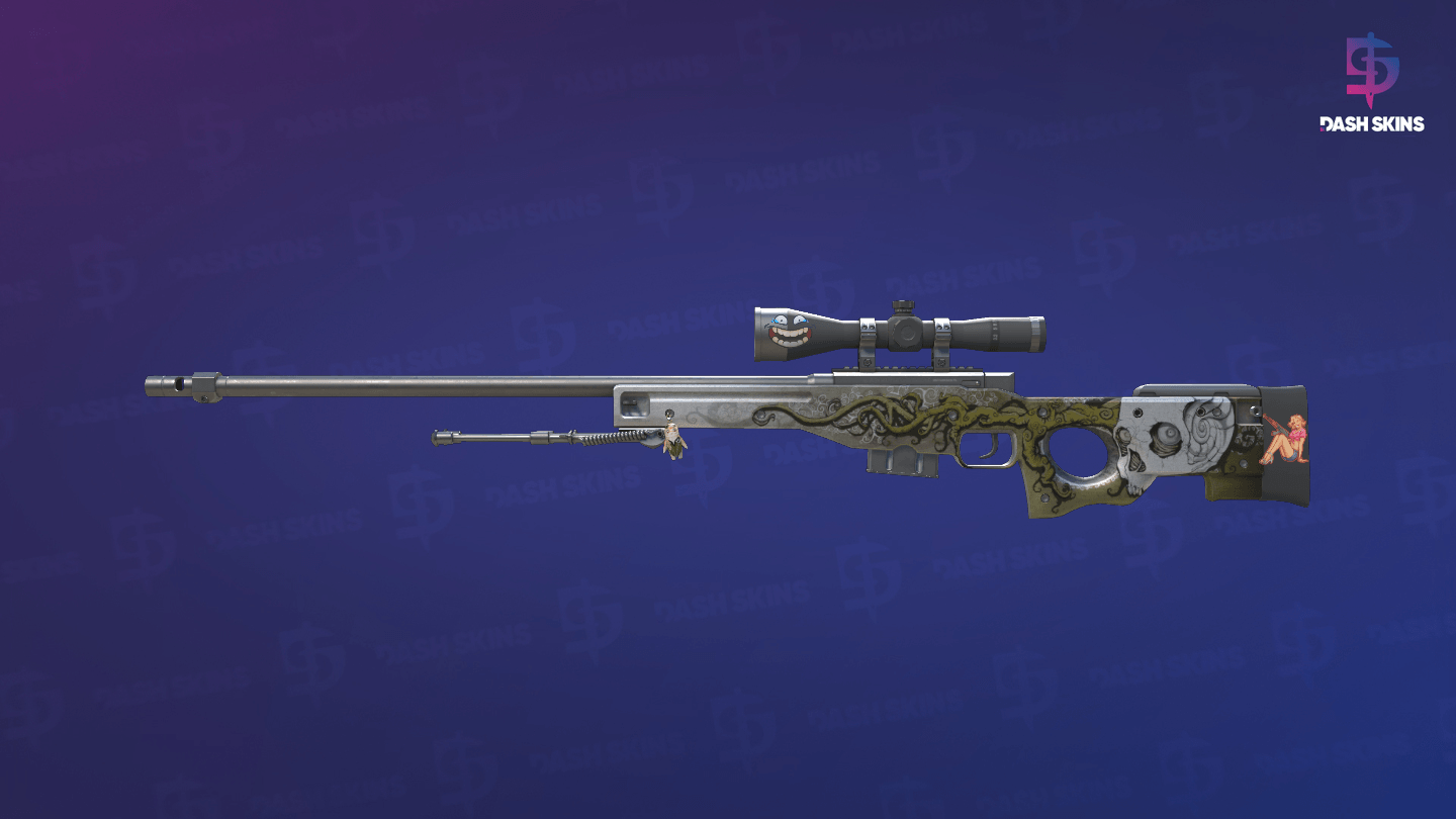 AWP | Worm God (Field-Tested) Screenshot Playside