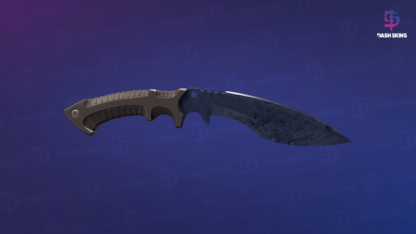 ★ Kukri Knife | Blue Steel (Factory New) Screenshot Playside
