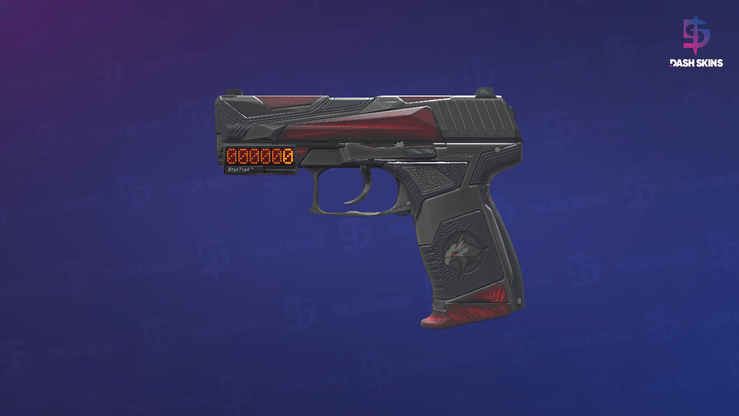 StatTrak™ P2000 | Red Wing (Minimal Wear) Screenshot Playside
