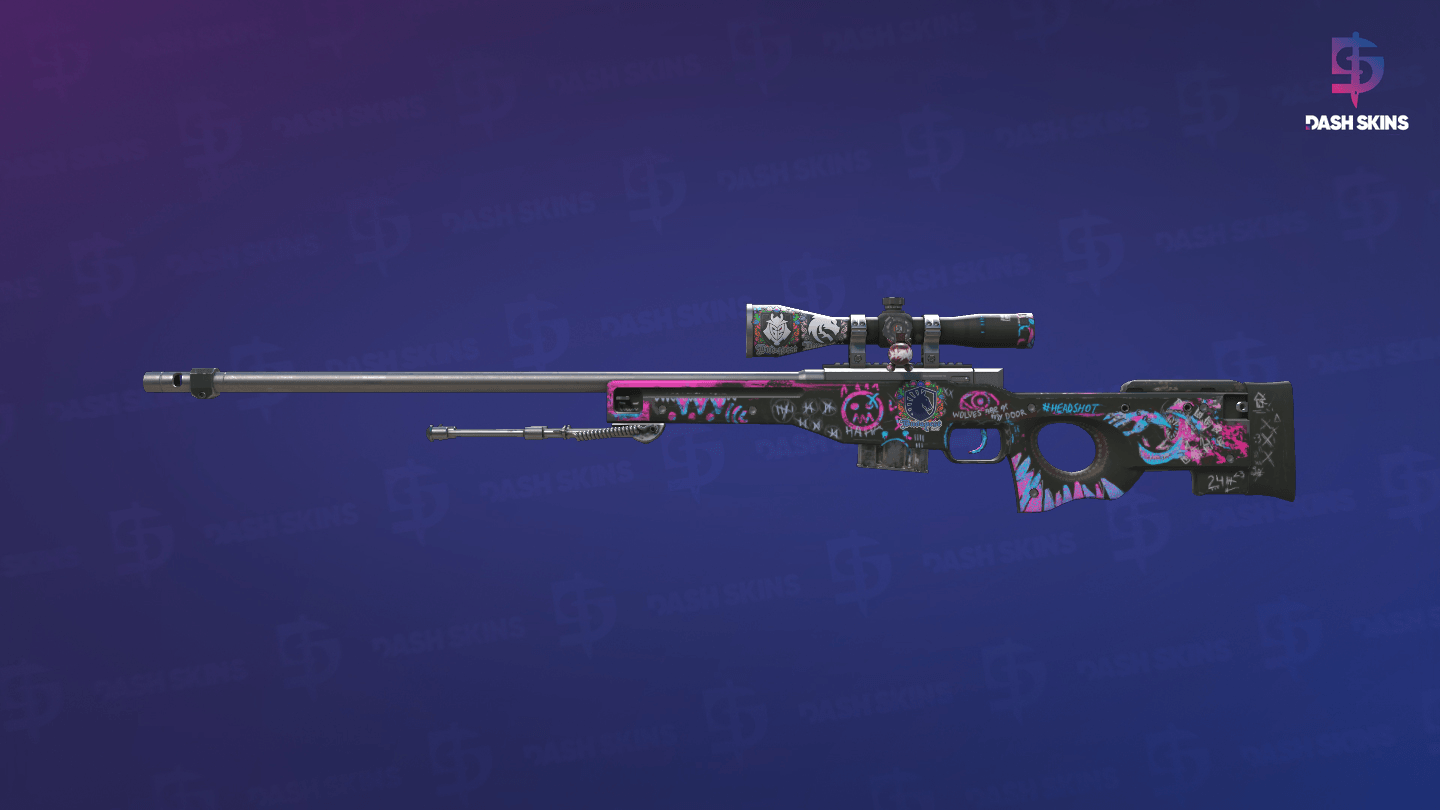 AWP | Fever Dream (Minimal Wear) Screenshot Playside