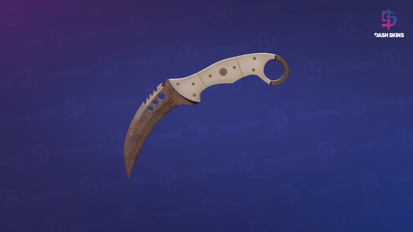 ★ Talon Knife | Rust Coat (Battle-Scarred) Screenshot Playside
