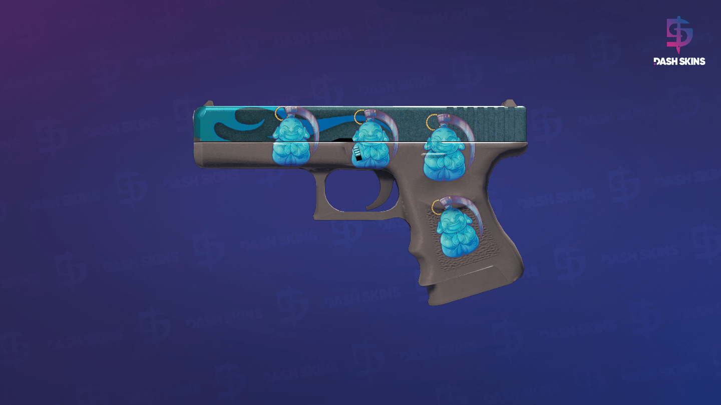 Glock-18 | Bunsen Burner (Well-Worn) Screenshot Playside