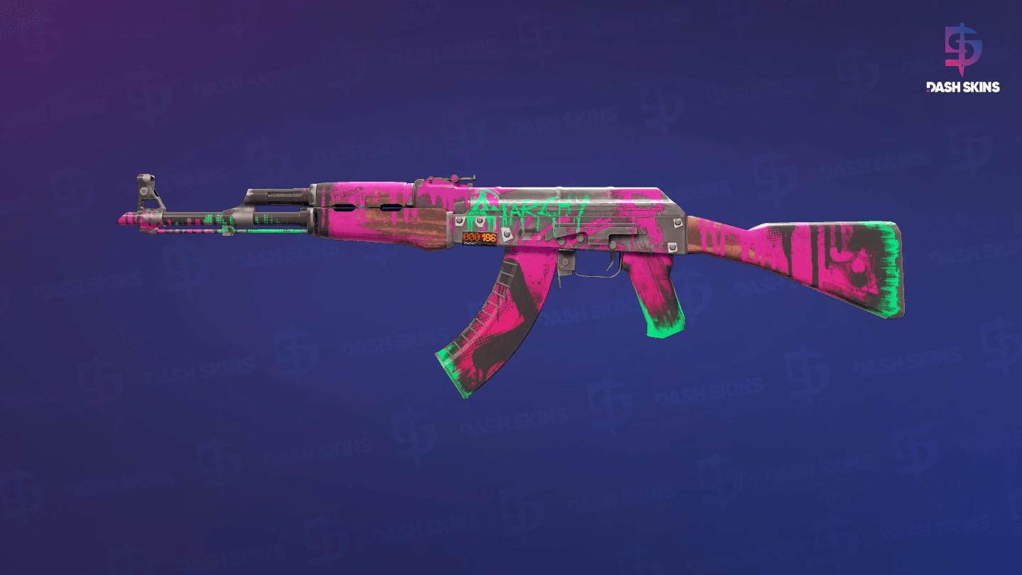 StatTrak™ AK-47 | Neon Revolution (Field-Tested) Screenshot Playside