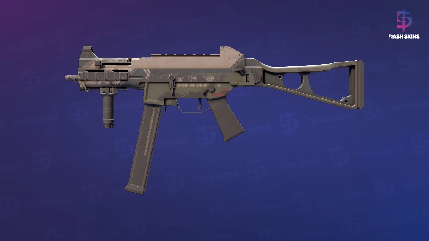 UMP-45 | Corporal (Well-Worn) Screenshot Playside