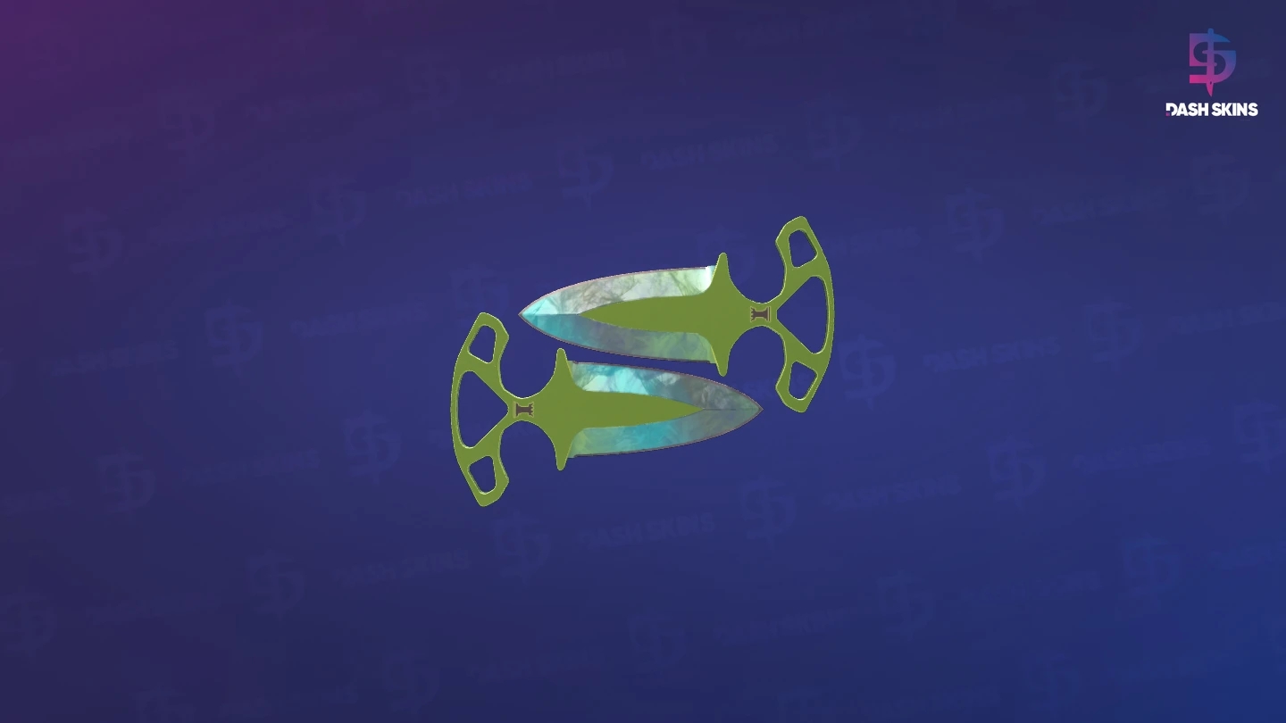 ★ Shadow Daggers | Gamma Doppler (Factory New) - Phase 4 Screenshot Playside