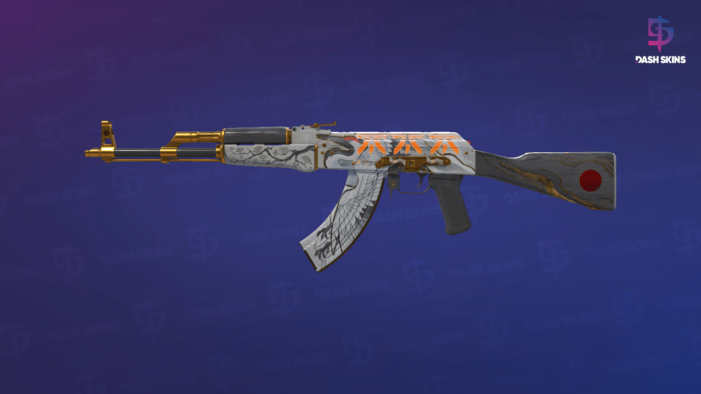 AK-47 | Crane Flight (Minimal Wear) Screenshot Playside