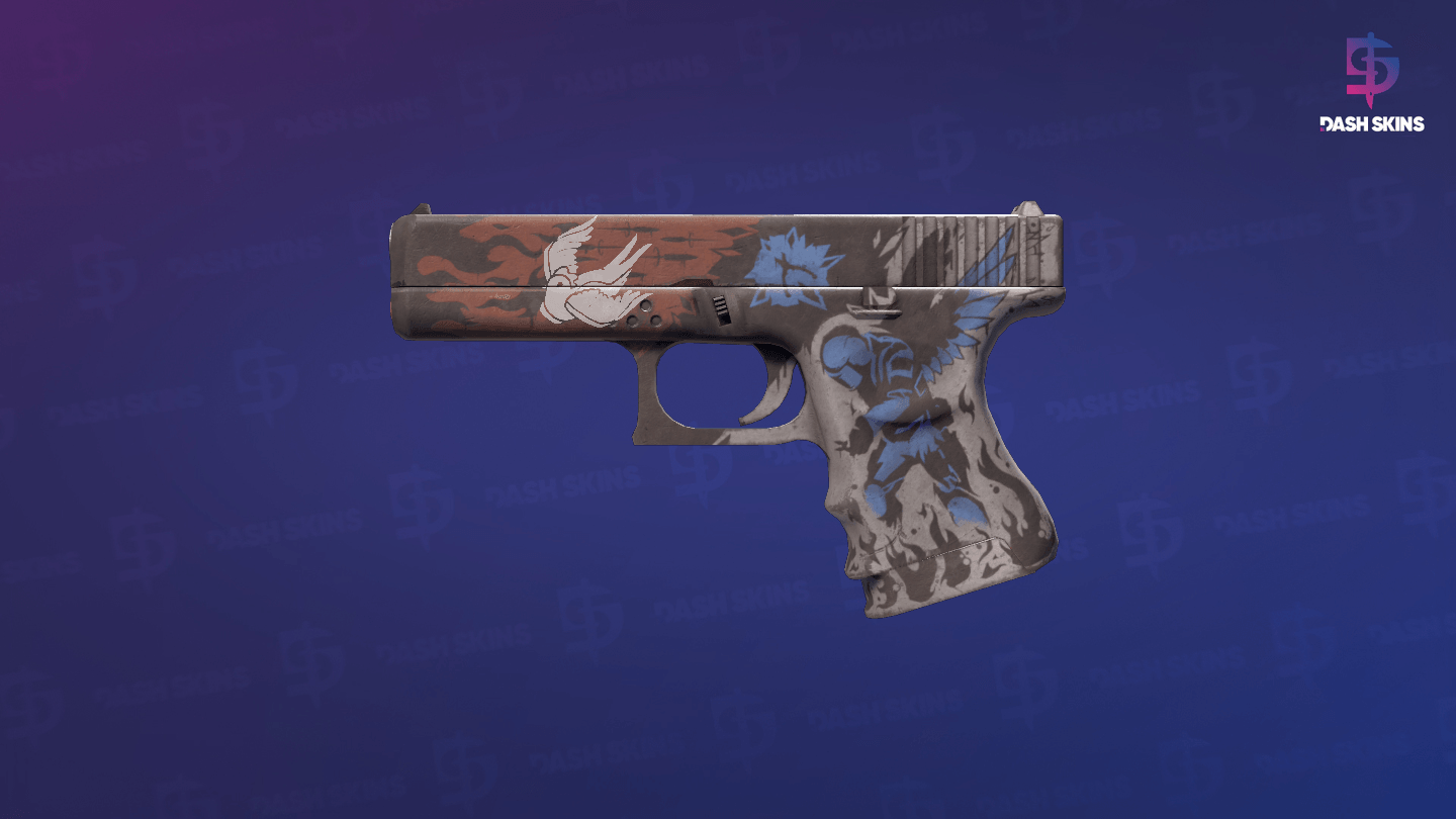 Glock-18 | Sacrifice (Minimal Wear) Screenshot Playside