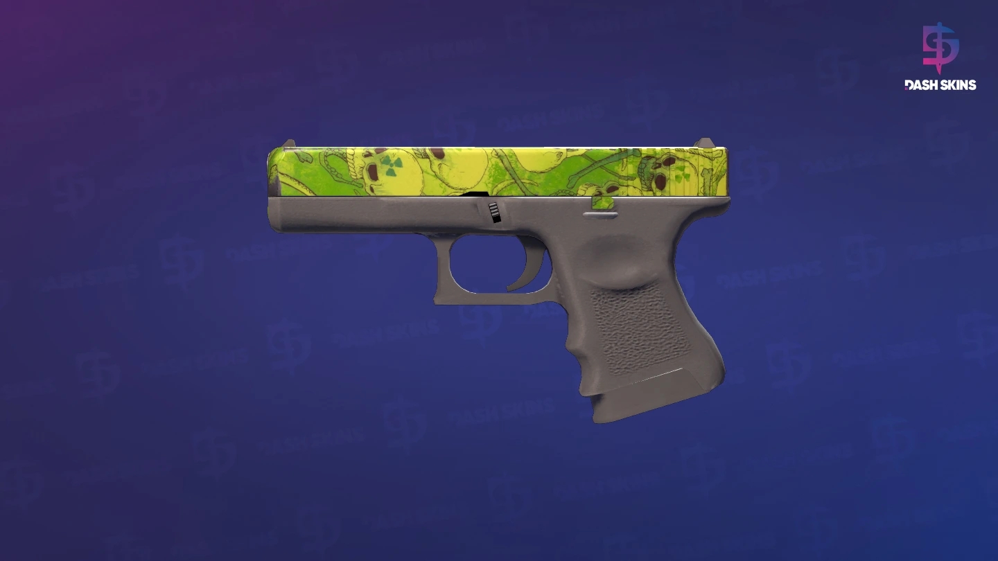 Glock-18 | Nuclear Garden (Field-Tested) Screenshot Playside