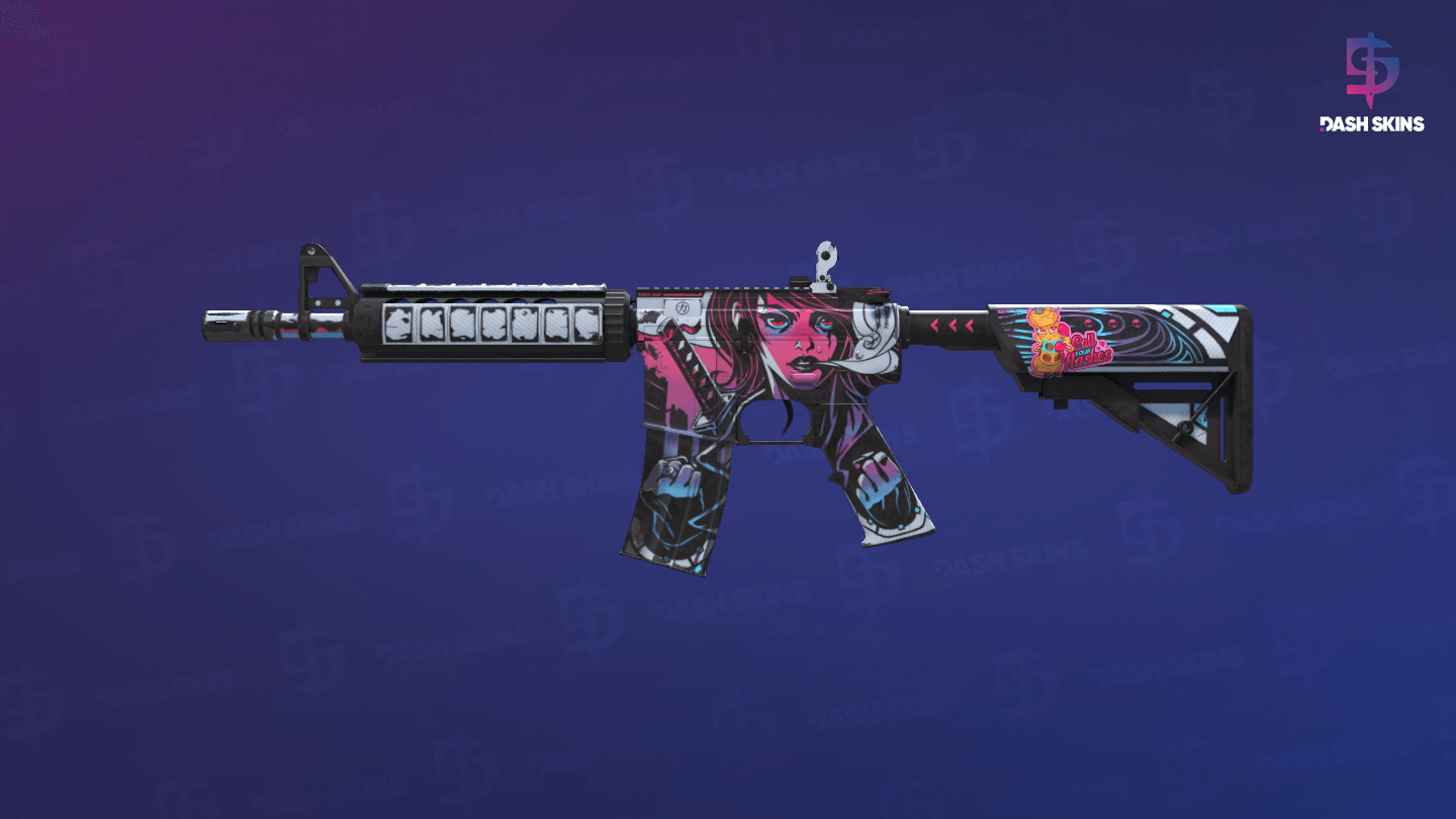 M4A4 | Neo-Noir (Minimal Wear) Screenshot Playside