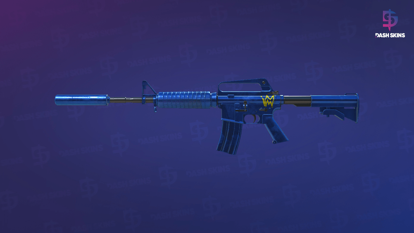 M4A1-S | Blue Phosphor (Factory New) Screenshot Playside