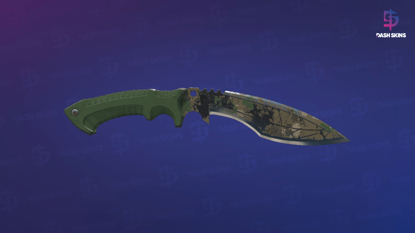 ★ Kukri Knife | Forest DDPAT (Battle-Scarred) Screenshot Playside