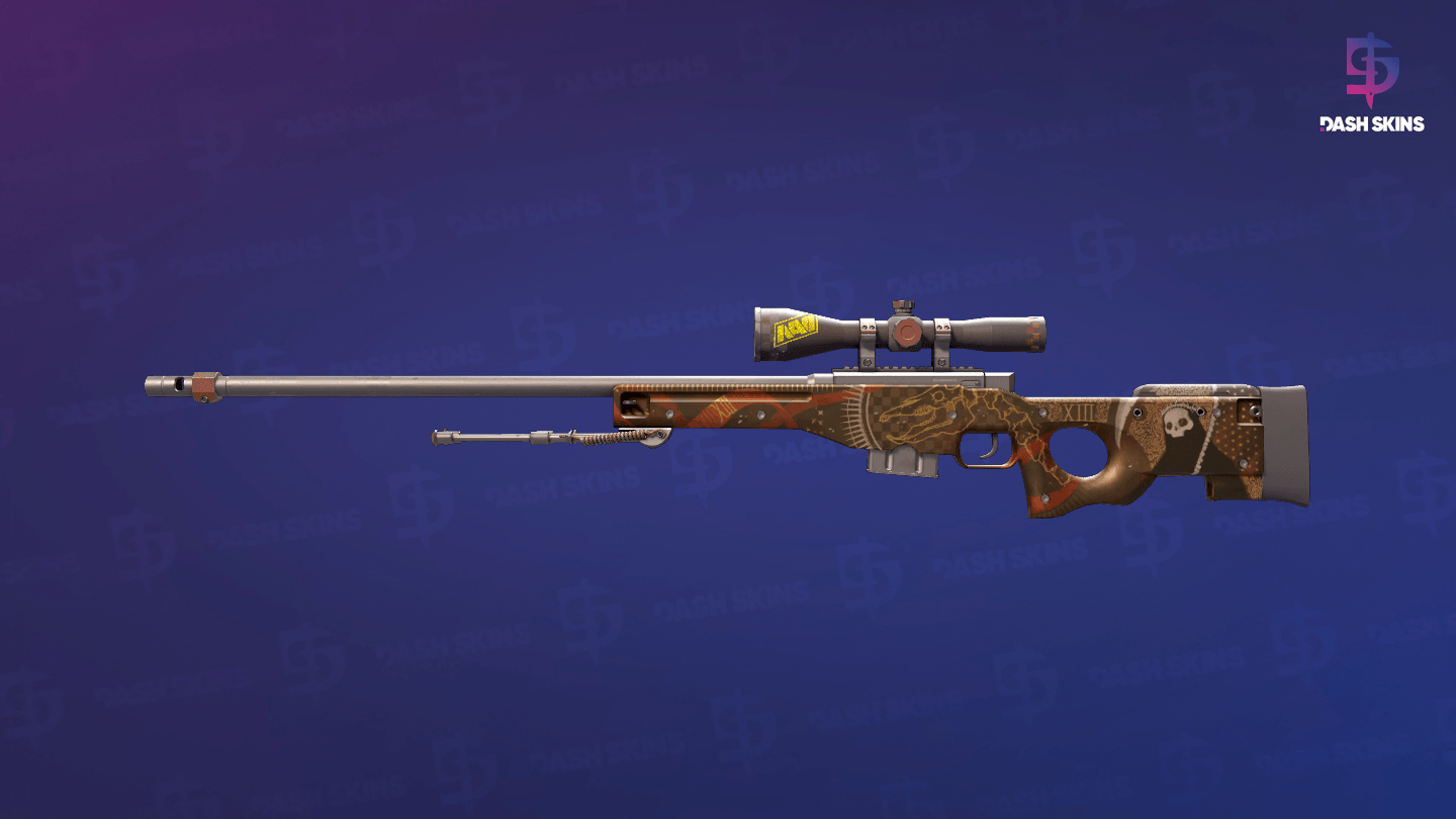 AWP | Mortis (Well-Worn) Screenshot Playside
