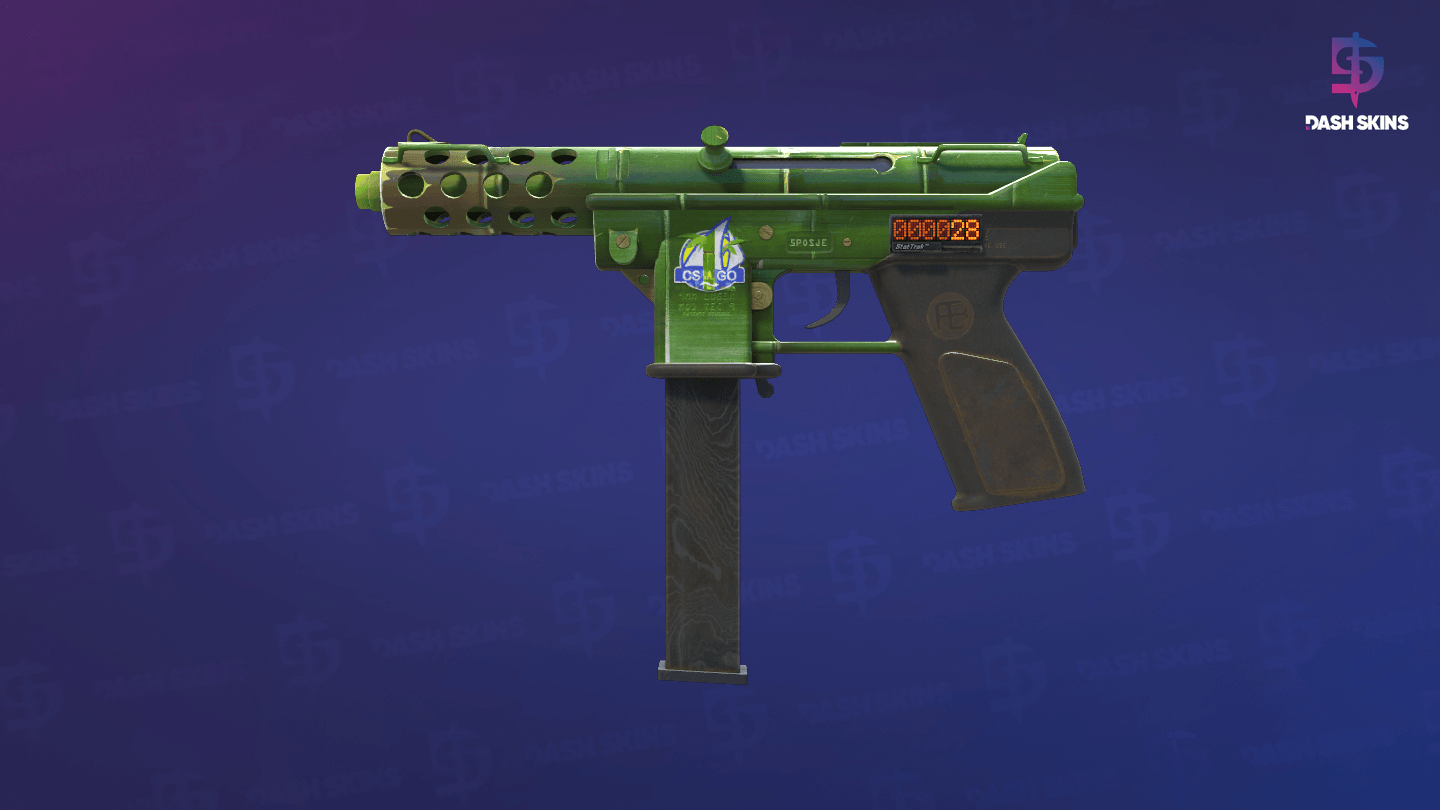 StatTrak™ Tec-9 | Bamboozle (Minimal Wear) Screenshot Playside