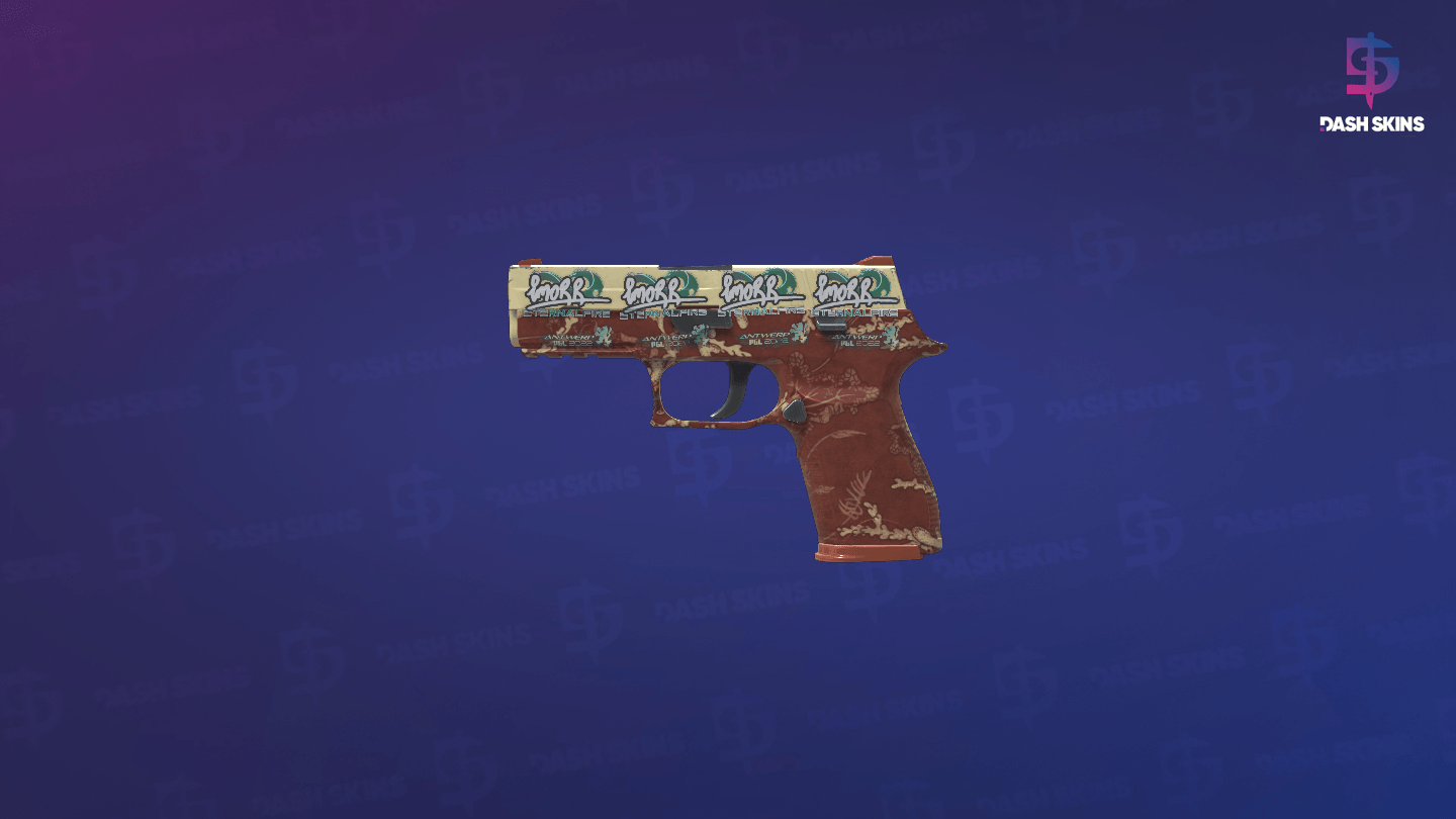 P250 | Red Tide (Minimal Wear) Screenshot Playside