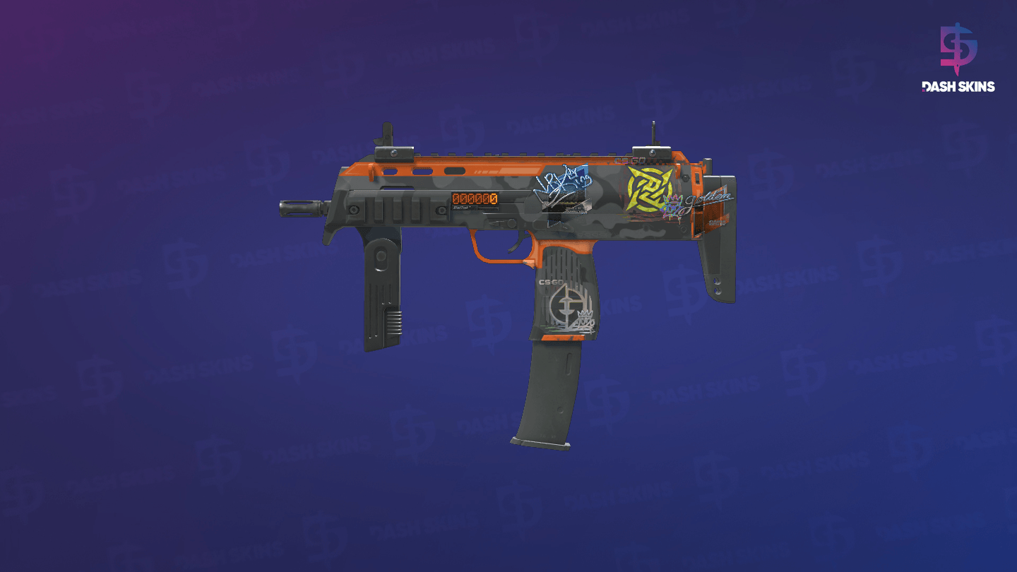 StatTrak™ MP7 | Urban Hazard (Minimal Wear) Screenshot Playside