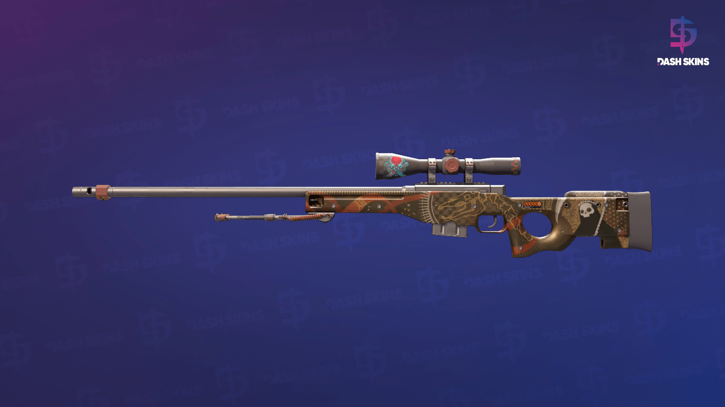 StatTrak™ AWP | Mortis (Field-Tested) Screenshot Playside