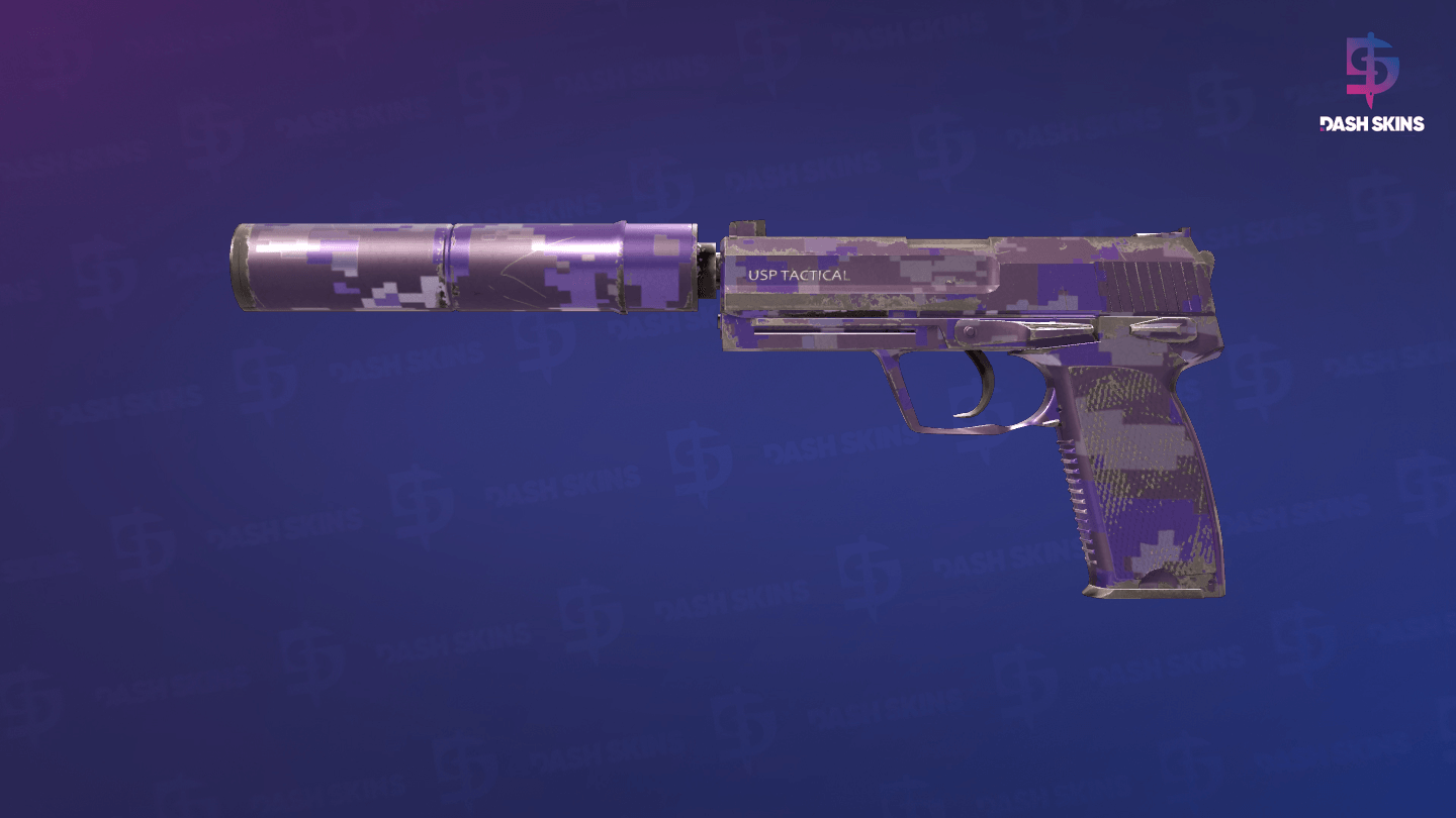 USP-S | Purple DDPAT (Field-Tested) Screenshot Playside