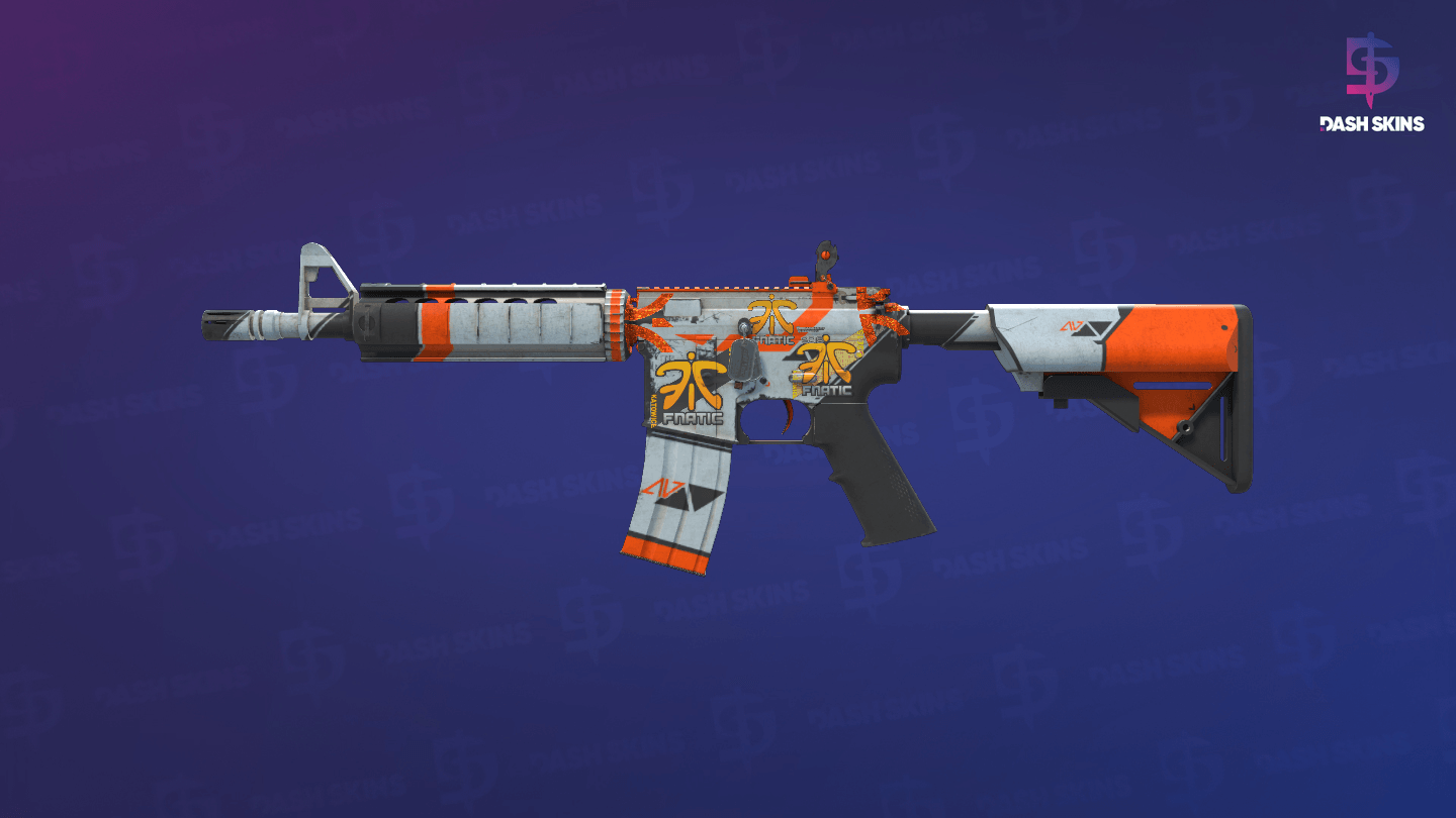 M4A4 | Asiimov (Battle-Scarred) Screenshot Playside