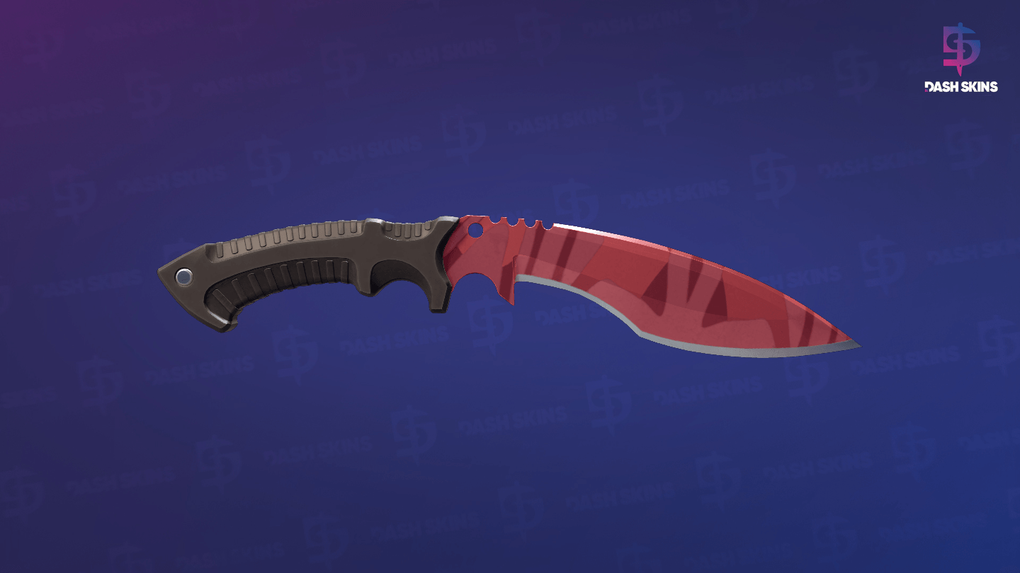 ★ Kukri Knife | Slaughter (Minimal Wear) Screenshot Playside