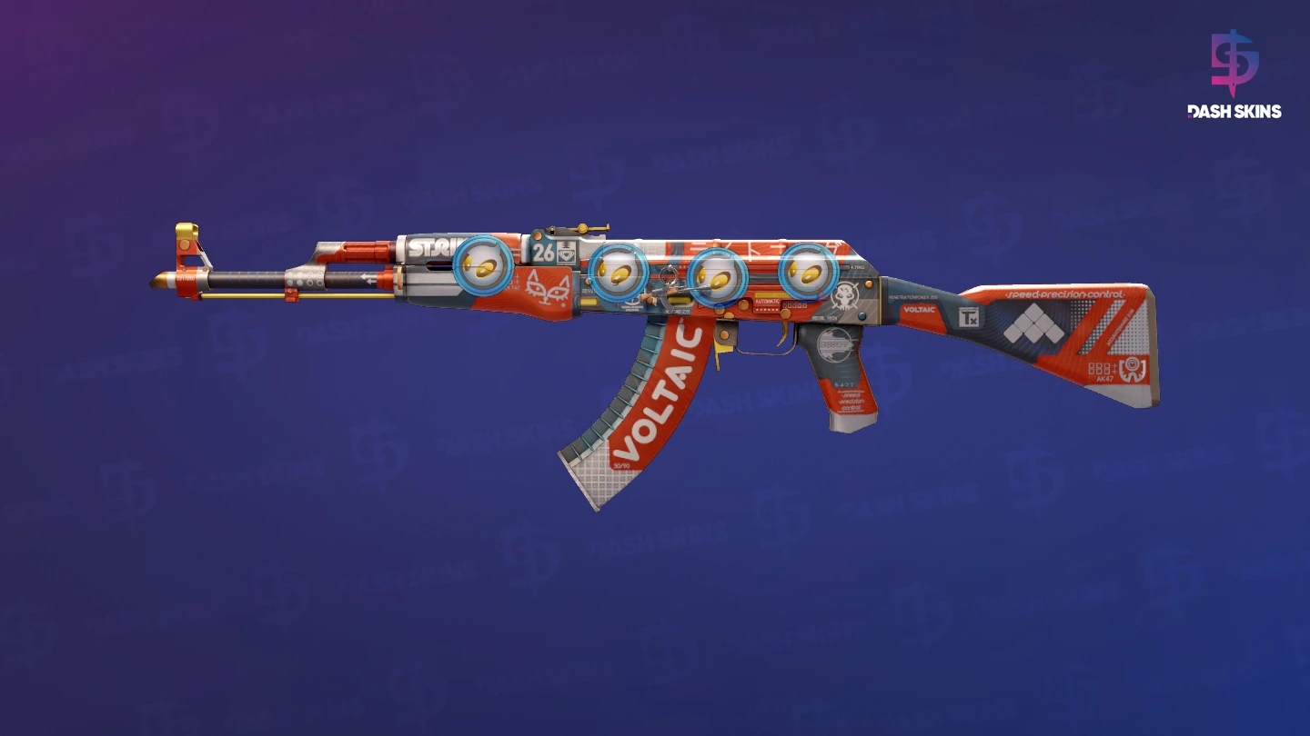 AK-47 | Bloodsport (Minimal Wear) Screenshot Playside