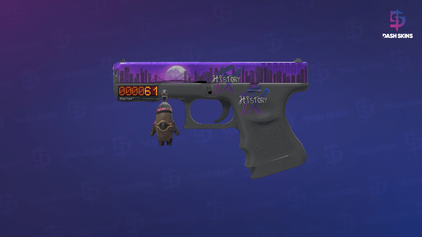 StatTrak™ Glock-18 | Moonrise (Field-Tested) Screenshot Playside