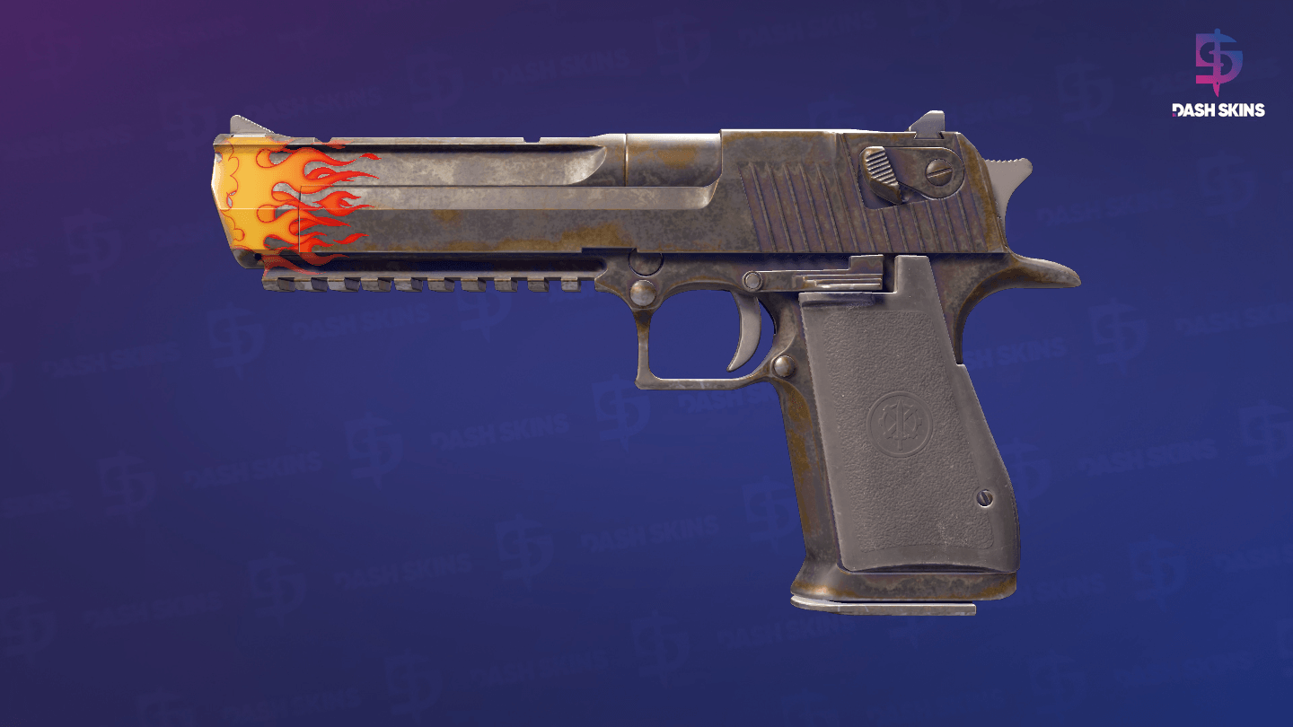 Desert Eagle | Heat Treated (Battle-Scarred) Screenshot Playside