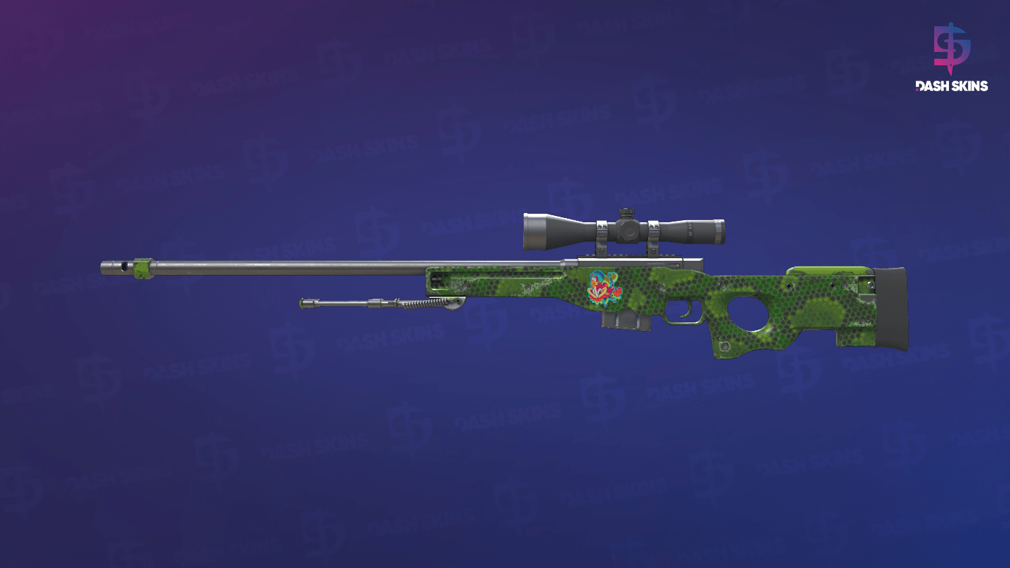 AWP | Pit Viper (Minimal Wear) Screenshot Playside