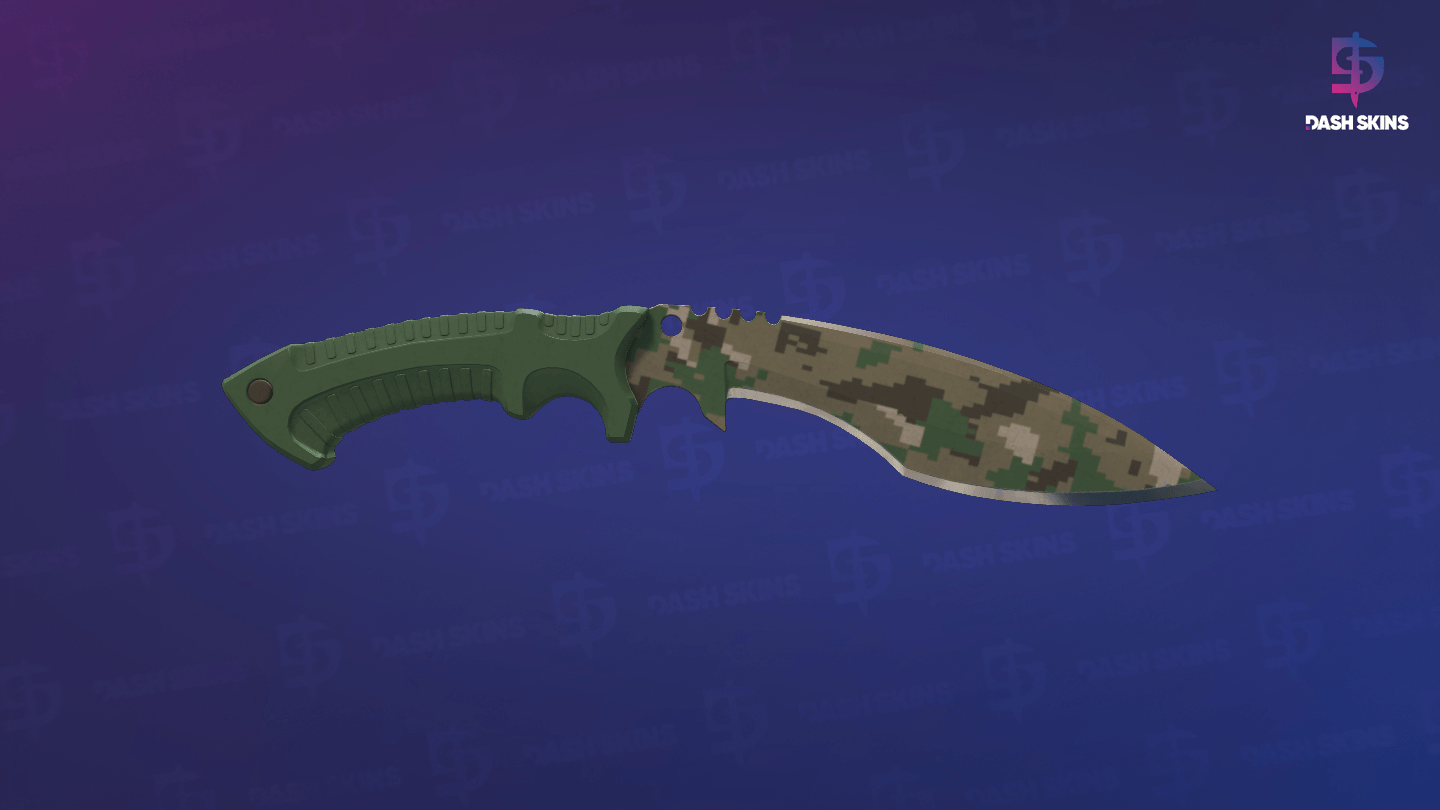 ★ Kukri Knife | Forest DDPAT (Field-Tested) Screenshot Playside