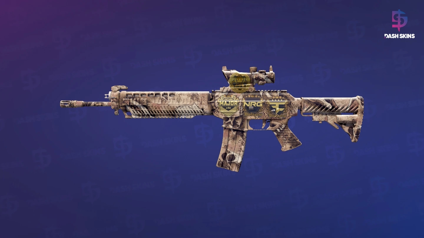 Souvenir SG 553 | Bleached (Factory New) Screenshot Playside