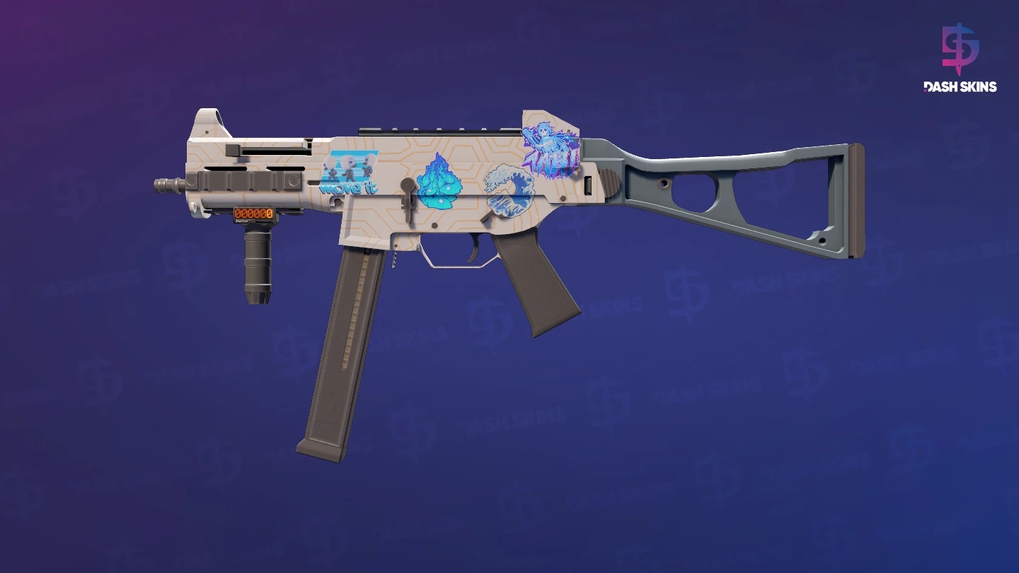 StatTrak™ UMP-45 | Labyrinth (Factory New) Screenshot Playside