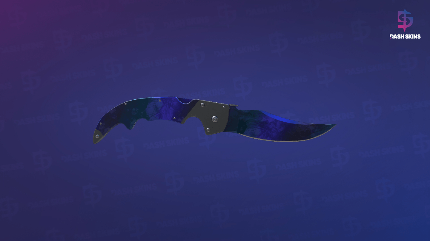 ★ Falchion Knife | Doppler (Factory New) - Phase 3 Screenshot Playside