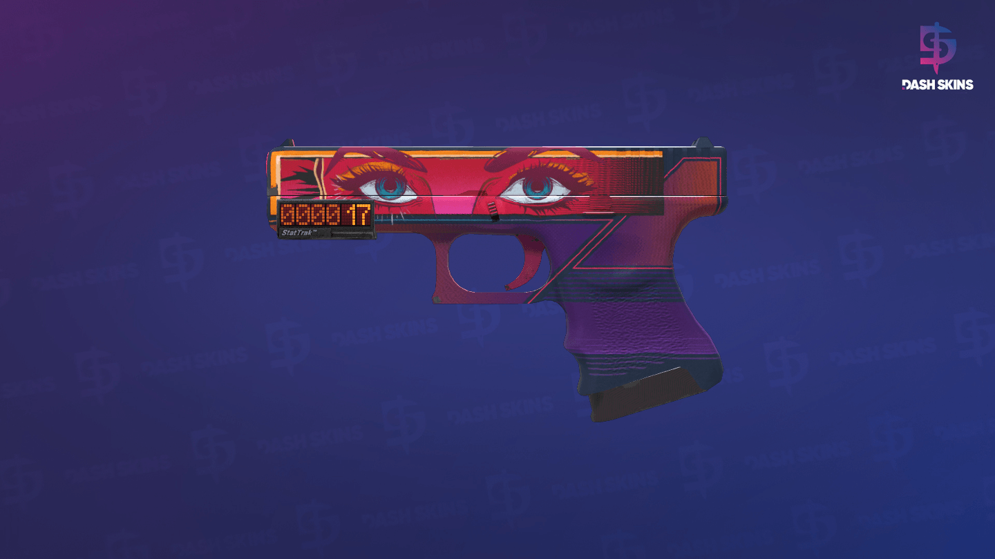 StatTrak™ Glock-18 | Vogue (Factory New) Screenshot Playside